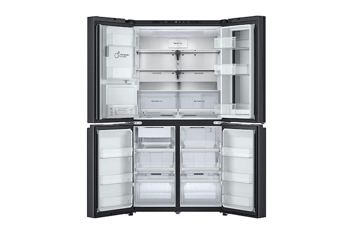 LG 642L French Door Fridge with InstaView®, GF-V700MBLC
