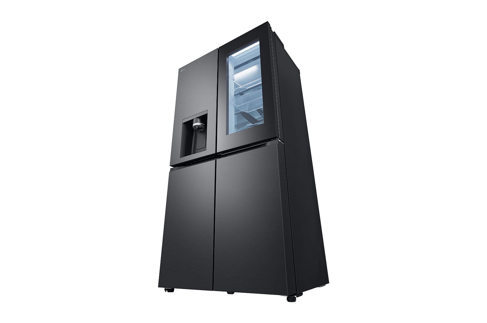 LG 642L French Door Fridge with InstaView®, GF-V700MBLC