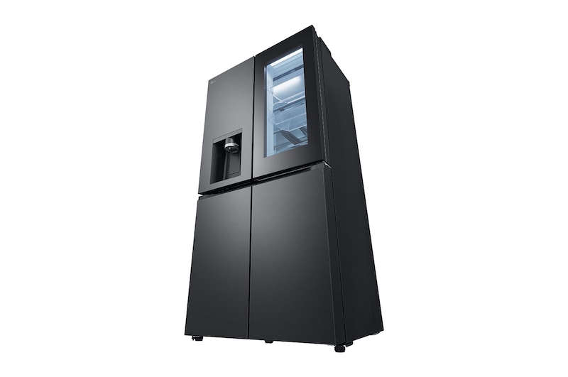 LG 642L French Door Fridge with InstaView®, GF-V700MBLC