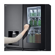 LG 642L French Door Fridge with InstaView®, GF-V700MBLC
