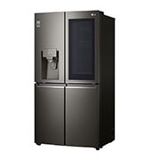LG 637L French Door Fridge, with InstaView Door-In-Door®, in Black Stainless Finish, GF-V706BSL