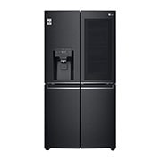 LG 637L French Door Fridge, with InstaView Door-In-Door®, in Matte Black finish, GF-V706MBL