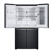 LG 637L French Door Fridge, with InstaView Door-In-Door®, in Matte Black finish, GF-V706MBL
