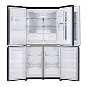LG 637L French Door Fridge, with InstaView Door-In-Door®, in Matte Black finish, GF-V706MBL