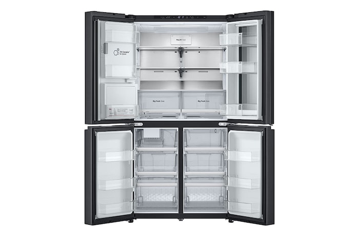 LG 847L French Door Fridge with InstaView®, GF-V900MBLC