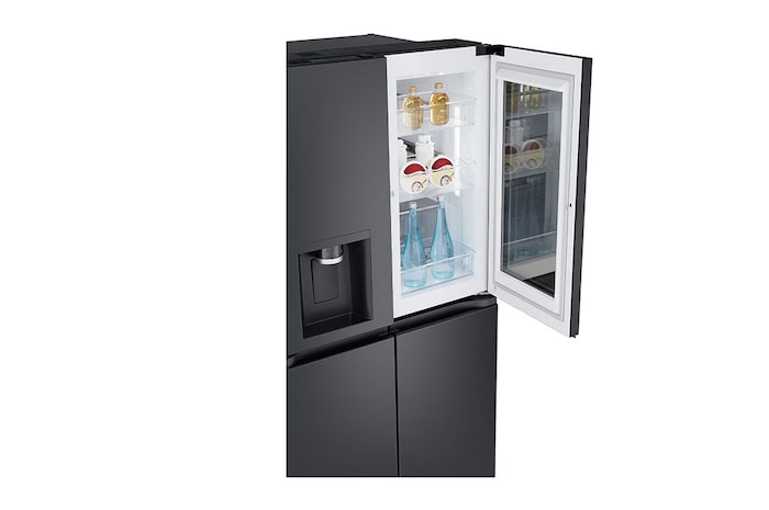 LG 847L French Door Fridge with InstaView®, GF-V900MBLC