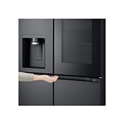 LG 847L French Door Fridge with InstaView®, GF-V900MBLC