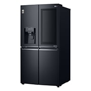 LG 910L French Door Fridge, with InstaView Door-in-Door®, in Matte Black Stainless Steel, GF-V910MBSL