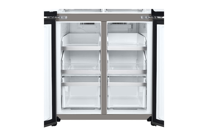 LG 508L Slim French Door Fridge with InstaView®, GF-VN500PL