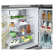 LG 508L Slim French Door Fridge with InstaView®, GF-VN500PL