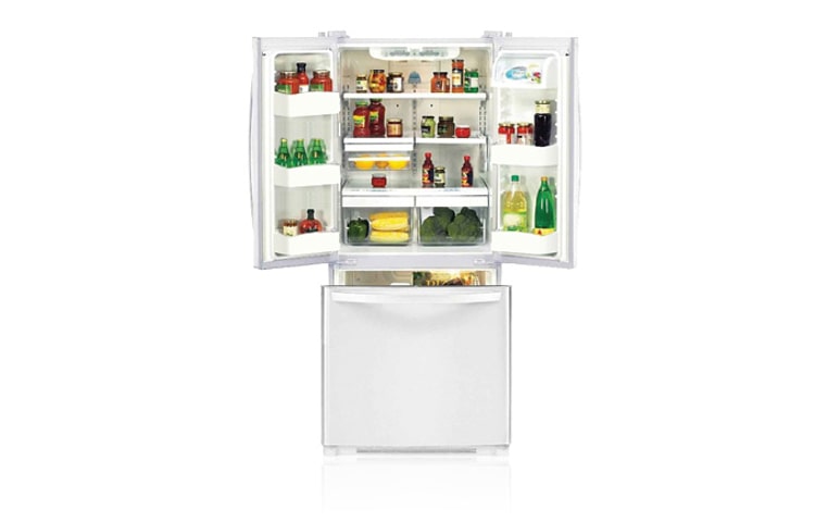 LG 591L 3 Door French Door Refrigerator, GM-B208SW
