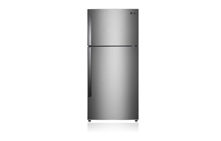 Front view of 515L Illuminar Top Mount Refrigerator GN-515GS