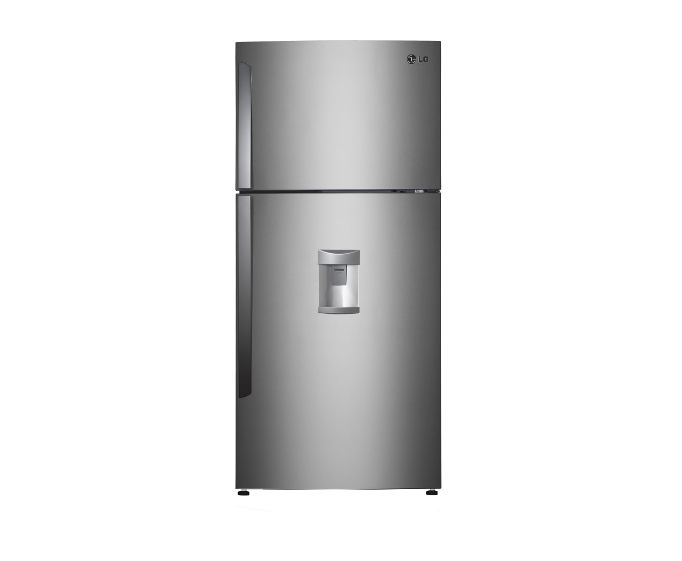 Front view of 407L Top Mount Refrigerator with Inverter Compressor GN-W407GSL
