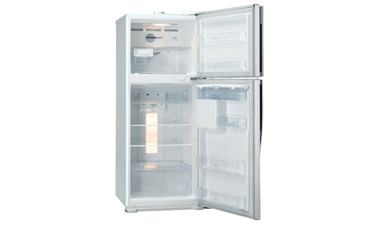 LG 400L White Top Mount Refrigerator with Water Dispenser, GN-W422FW