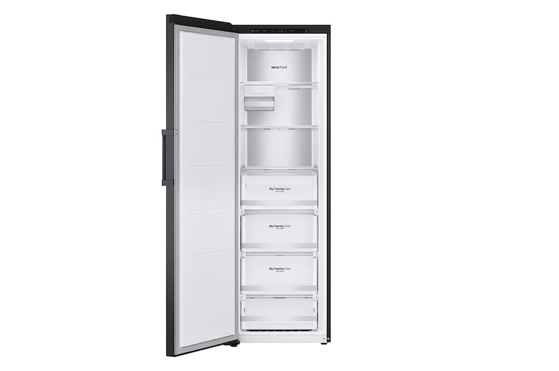 LG 324L Pigeon Pair Freezer - Matte Black Finish, GP-F324MBL