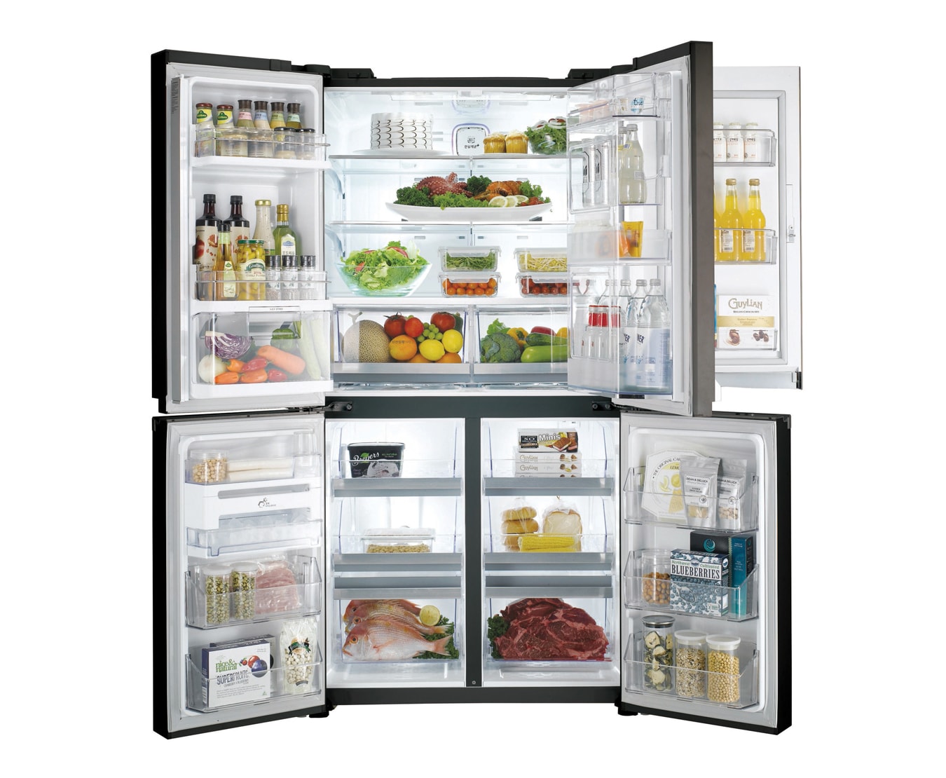 LG 951L Door-in-Door™ French Door Refrigerator with Five Doors, GR-5D951L