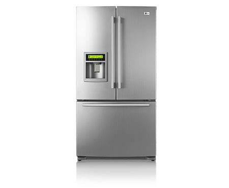 French Door Fridge with Tilt Drawer Freezer GR L218STB LG AU