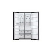 LG 655L Side by Side Fridge - Matte Black Finish, GS-B600MBL