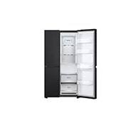 LG 655L Side by Side Fridge - Matte Black Finish, GS-B600MBL