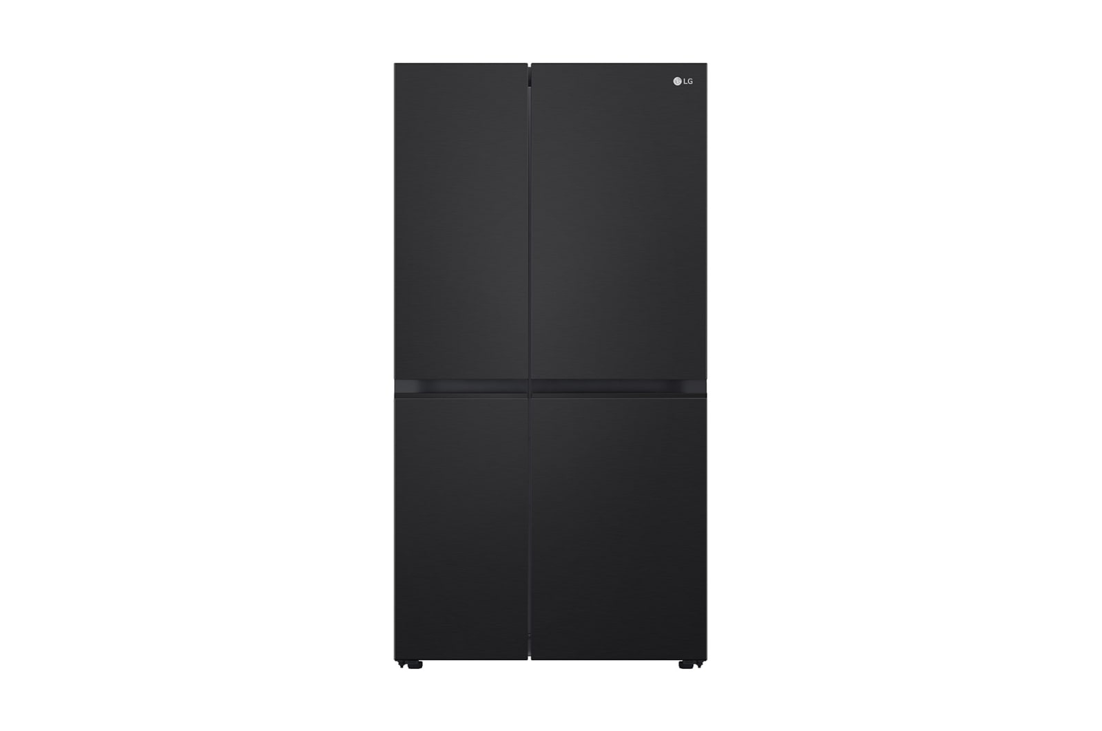 LG 655L Side by Side Fridge - Matte Black Finish, GS-B600MBL