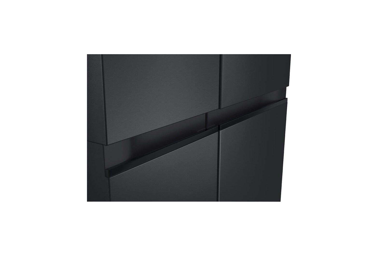 LG 655L Side by Side Fridge - Matte Black Finish, GS-B600MBL