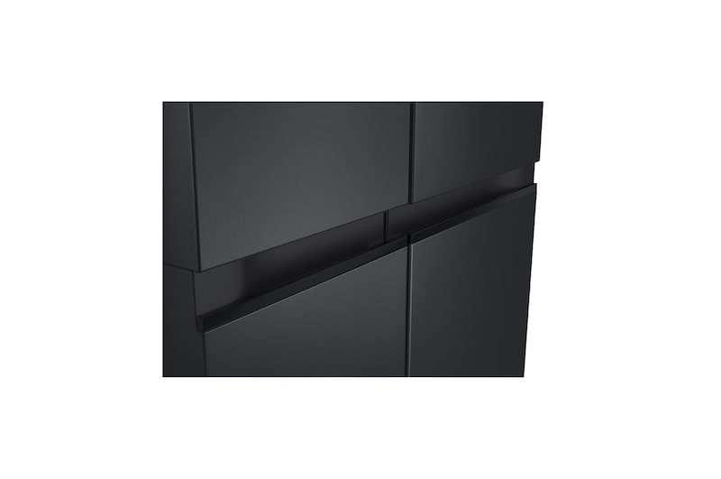 LG 655L Side by Side Fridge - Matte Black Finish, GS-B600MBL
