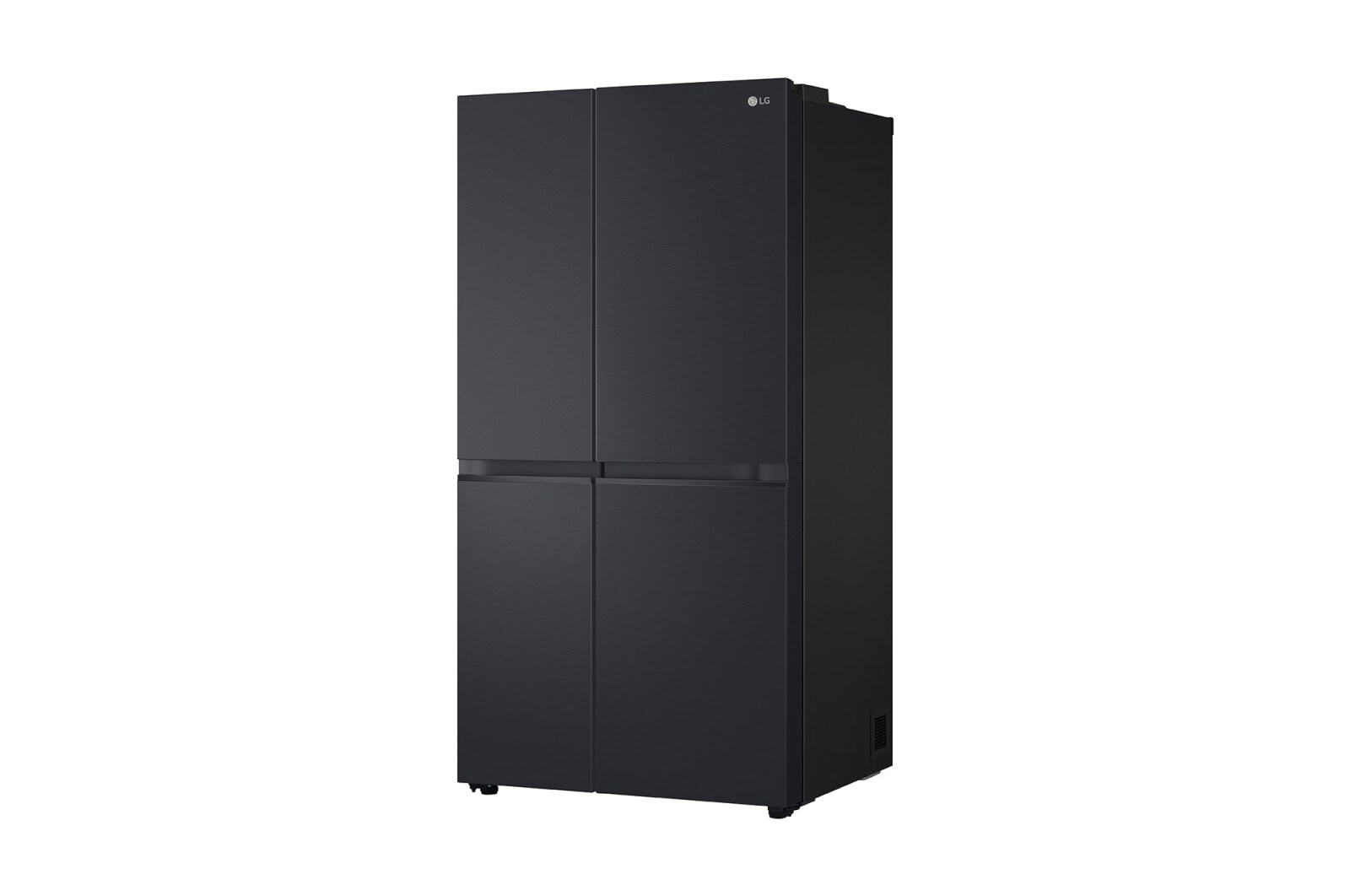 LG 655L Side by Side Fridge - Matte Black Finish, GS-B600MBL