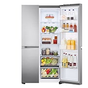LG 655L Side by Side Fridge in Stainless Finish, GS-B655PL