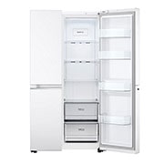 LG 655L Side by Side Fridge in White Finish, GS-B655WL
