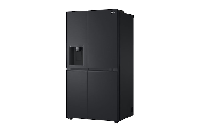 LG 635L Side by Side Fridge with Craft Ice™, GS-D600MBLC