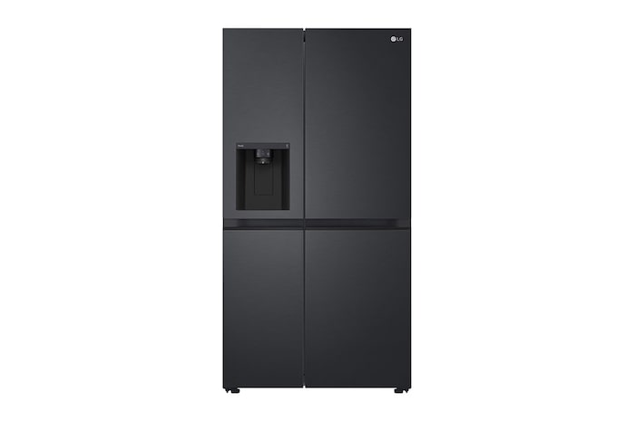 LG 635L Side by Side Fridge with Craft Ice™, GS-D600MBLC