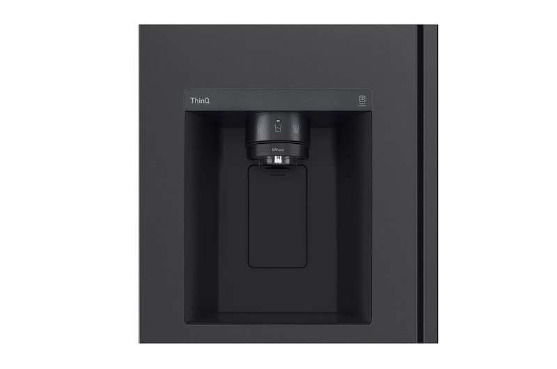 LG 635L Side by Side Fridge with Craft Ice™, GS-D600MBLC