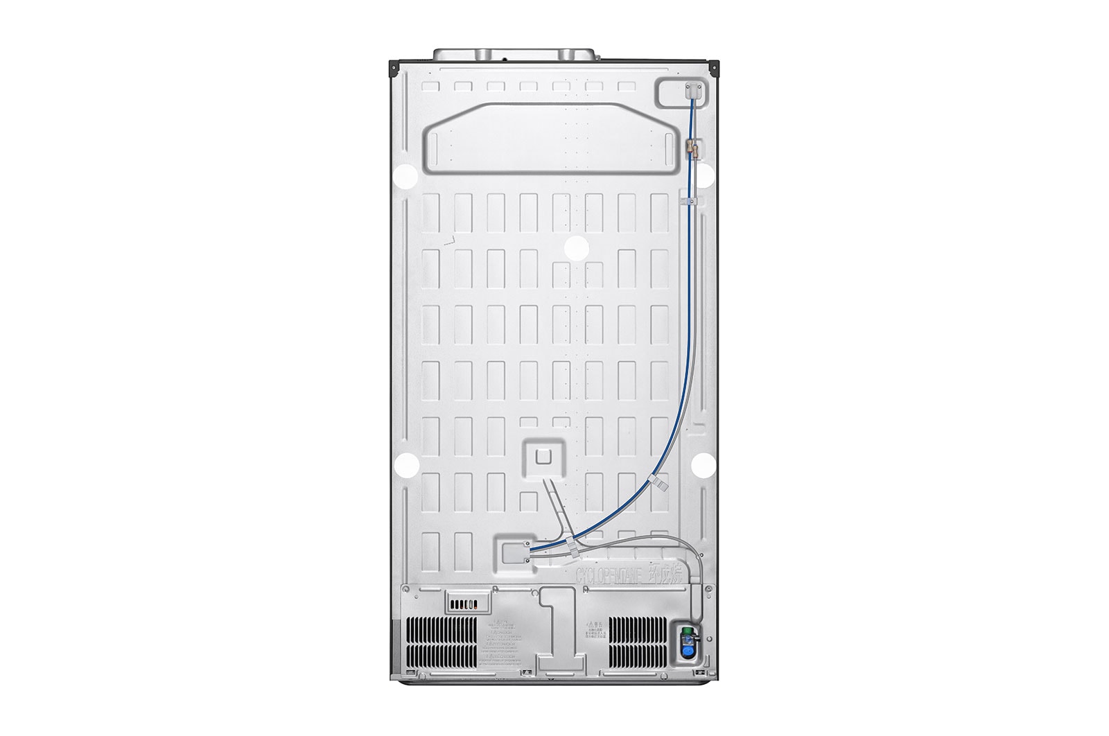 LG 635L Side by Side Fridge with Craft Ice™, GS-D600MBLC