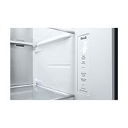 LG 635L Side by Side Fridge with Craft Ice™, GS-D600MBLC