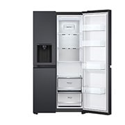 LG 635L Side by Side Fridge with Craft Ice™, GS-D600MBLC