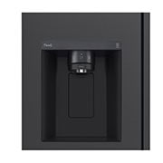 LG 635L Side by Side Fridge with Craft Ice™, GS-D600MBLC