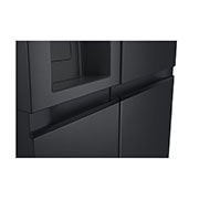 LG 635L Side by Side Fridge with Craft Ice™, GS-D600MBLC