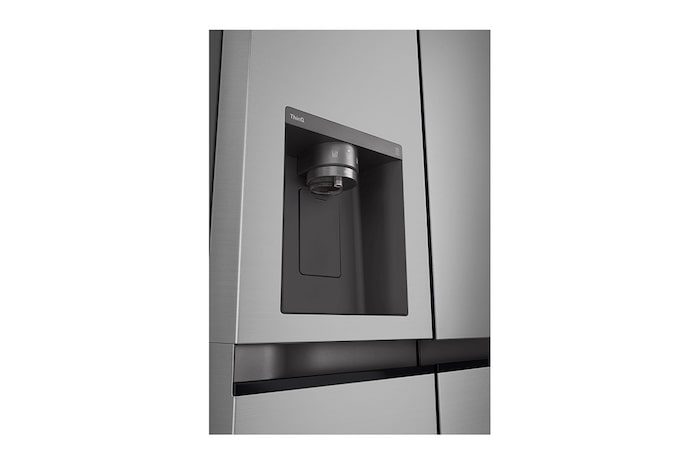 LG 635L Side by Side Fridge with Craft Ice™, GS-D600PLC