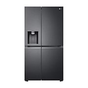 LG 635L Side by Side Fridge with Craft Ice™ , GS-D635MBLC
