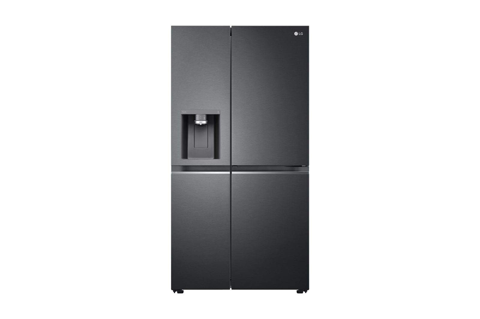 LG 635L Side by Side Fridge with Craft Ice™ , GS-D635MBLC