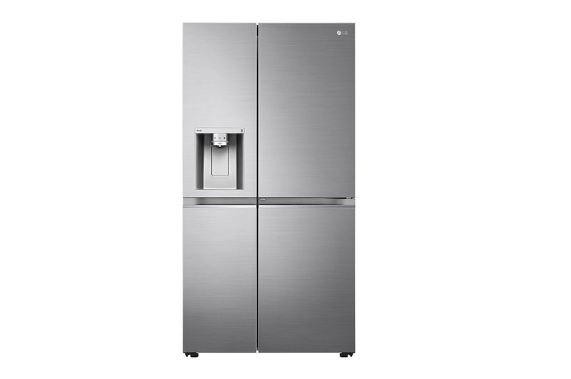 LG 635L Side by Side Fridge in Stainless Finish, GS-D635PLC