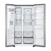 LG 635L Side by Side Fridge in Stainless Finish, GS-D635PLC