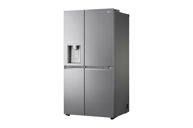 LG 635L Side by Side Fridge in Stainless Finish, GS-D635PLC