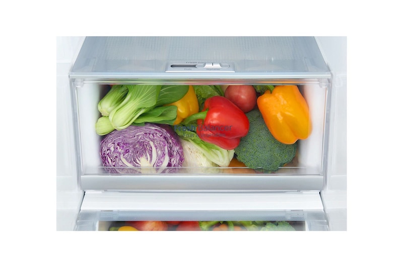LG 665L Side by Side Fridge, Door-in-Door® in Black Stainless Steel, GS-D665BSL
