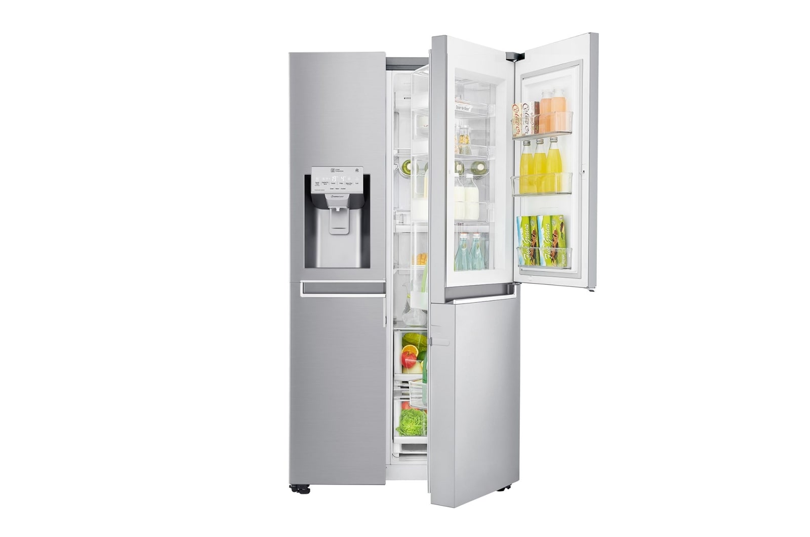 LG 625L Side by Side Fridge with Door-in-Door®, GS-D665PL