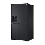 LG 635L Side by Side Fridge - Plumbed, GS-L600MBL