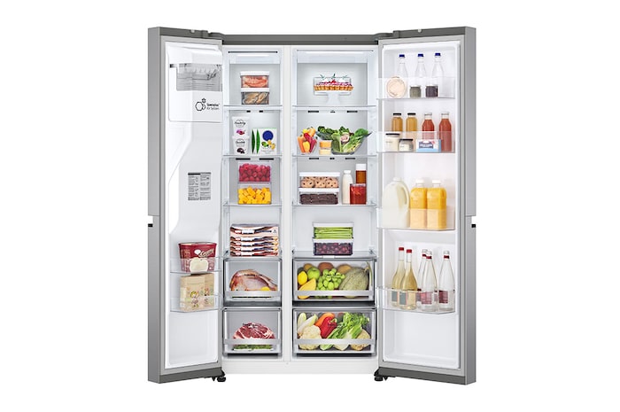 LG 635L Side by Side Fridge - Plumbed, GS-L600PL