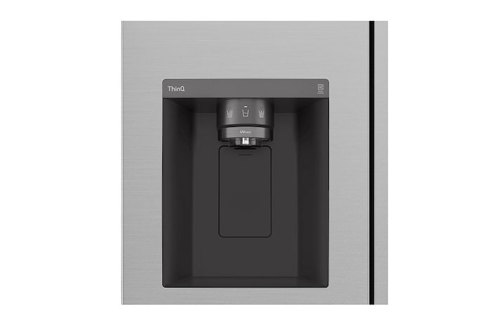 LG 635L Side by Side Fridge - Plumbed, GS-L600PL