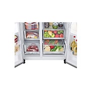 LG 635L Side by Side Fridge - Plumbed, GS-L600PL