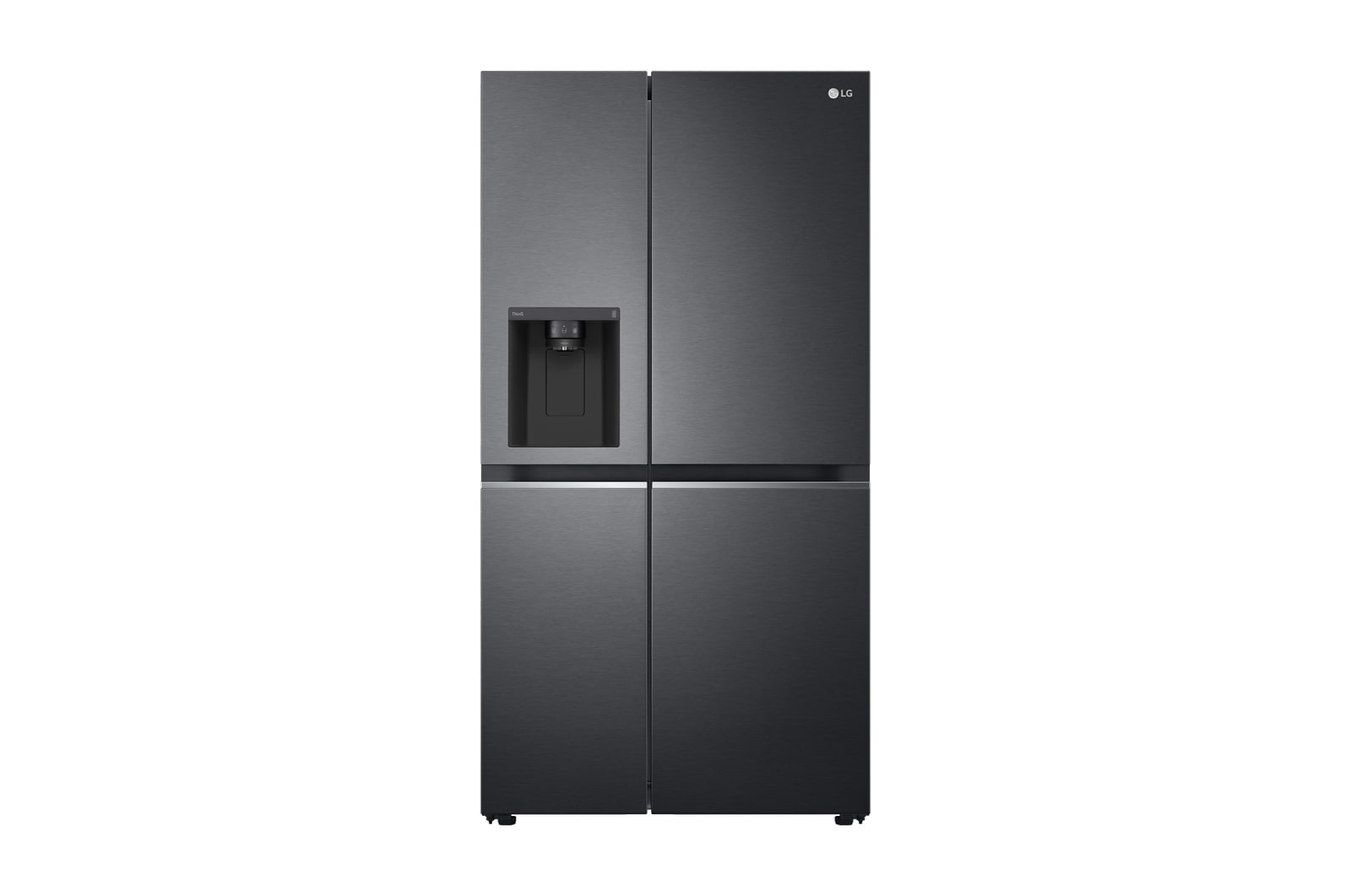 LG 635L Side by Side Fridge with Door-in-Door® , GS-L635MBL
